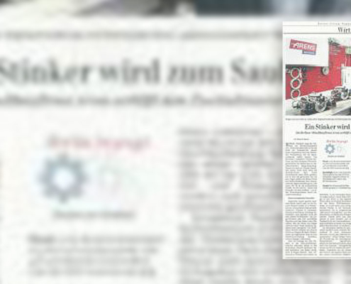 Berliner Zeitung – Arens verhilft dem Zweitaktmotor zu einer neuen Perspektive