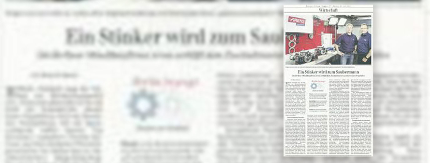 Berliner Zeitung – Arens verhilft dem Zweitaktmotor zu einer neuen Perspektive